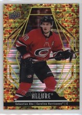 2022-23 Upper Deck Allure Gold Glitter Bomb 138/199 Sebastian Aho #33 1q2
