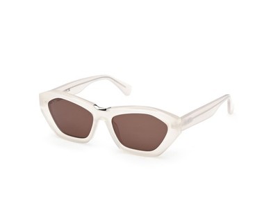 MAXMARA KATE MM0169 Sunglasses Sun Glasses 25E Ivory Authentic New 54 Unisex