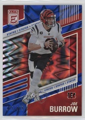 2022 Panini Donruss Elite Status Explosion 125/499 Joe Burrow #15 2s2