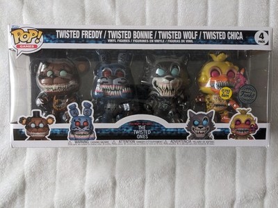 Funko Pop! The Twisted Ones Five Nights At Freddy's 4er Pack Glow In The Dark