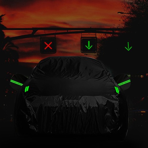 Heavy Duty Waterproof Car Cover Rain Snow Anti-UV Protection Outdoor Breathable - Picture 4 of 8