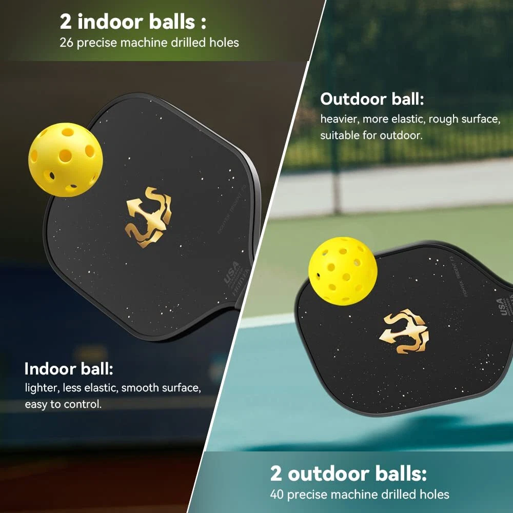 Pickleball Paddles Set of 2 Carbon Fiber Graphite Surface Pickleball Paddles Cu Pickleball Paddles Set of 2 Carbon Fiber Graphite Surface Pickleball Paddles Cu