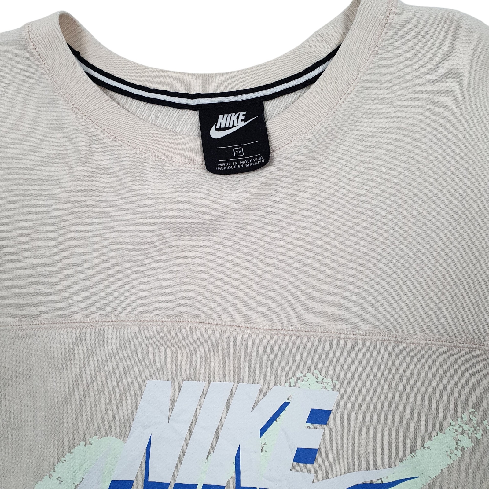 NIKE Crewneck Baggy Fit Jumper Sweatshirt Womens 3X image 2