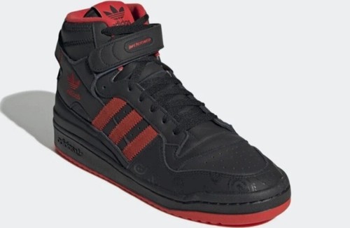 UK6,5 / EUR40 - Adidas FORUM HI KSI SCHWARZ ROT GW4527 - Bild 4 von 5