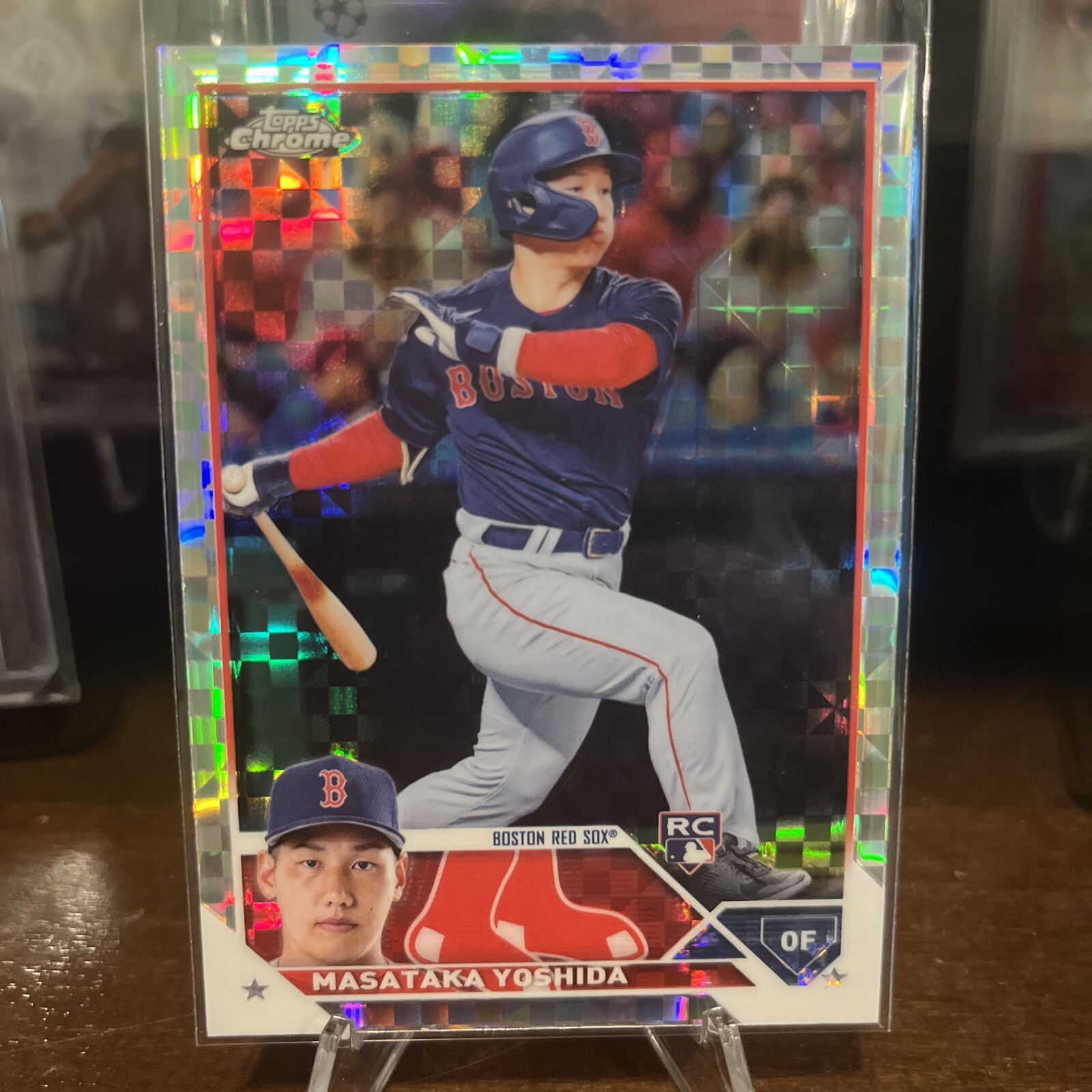 MASATAKA YOSHIDA 2023 Topps Chrome #167 Xfractor Rookie RC