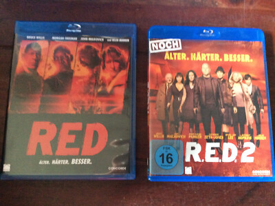 RED 1 + 2  [2 Blu Ray] Bruce Willis