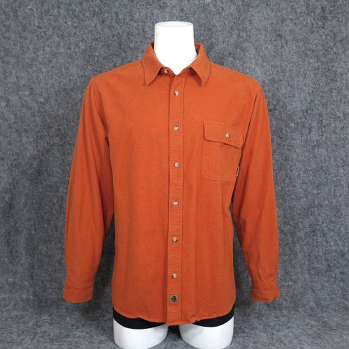 Mens Flannel Shirt Jacket XL Long 