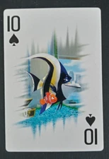 Pixar Finding Nemo playing Card 10 Spades