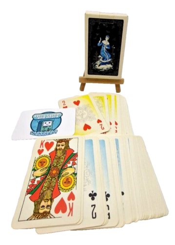 Alte Spielkarten 1994 Slawischer Stil Russisch Romme Skat Rar Selten - UNBENUTZT - Bild 1 von 5