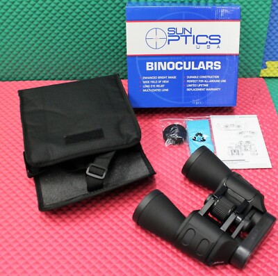 Sun Optics USA 12X50WARA Multi-coated Porro Binocular CB22-1250