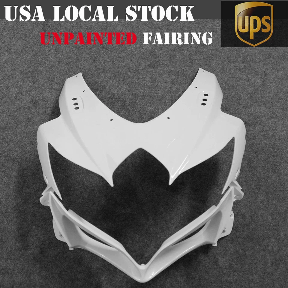 Fairing Kit For Suzuki GSXR600/750 2008-2010 K8 Unpainted ABS Injection Bodywork - Image 3 of 4