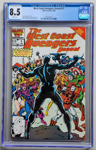 West Coast Avengers Annual #1 - Fabulous First Issue! - CGC 8.5