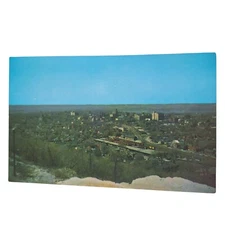 Postcard Aerial View Downtown Hamilton Ontario Canada Chrome Unposted