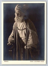 RPPC Oberammergau Passion Play 1934 Easter Annas Trial of Jesus Postcard Germany