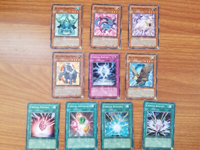 yugioh crystal cards Yu-Gi-Oh! Trading Cards: Legends Of The Beasts Structure Deck : Toys & Games up card is destroyed while it is in a Monster Card Zone Golden Rule - Yu-Gi-Oh! Card