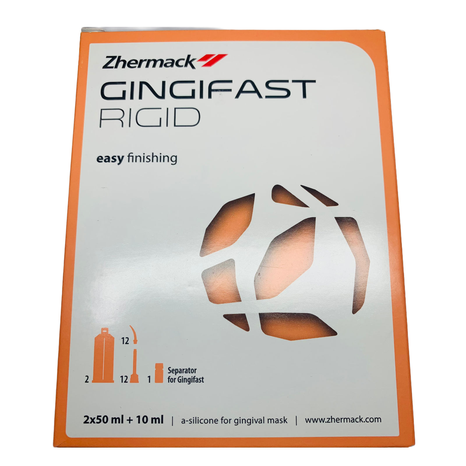 Gingifast Rigido Con 2 Cartuchos 50ml Y Separador De 10ml - Zhermack - Foto 9