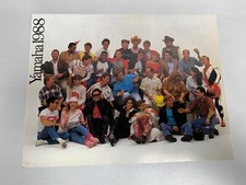 Vintage Original Yamaha 1988 Full Line Motorcycle Sales Brochure (A4)
