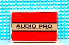 Audio Pro Low Noise/high Output 60 Type I Blank Cassette Tape (1) (sealed)