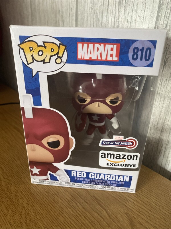 Funko Pop Marvel Year of The Shield - Red Guardian #810 Amazon Exclusive