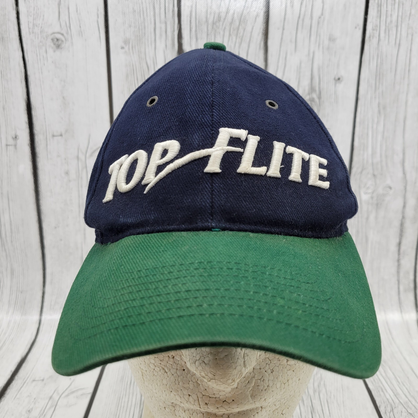Top Flight Golf Hat Adjustable Strap Vintage - image 1