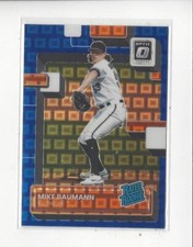 2022 Donruss Optic Pandora Blue #57 Mike Baumann RR RC Rookie Giants /99 