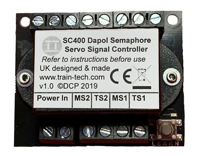TTSC400 Train Tech Dual Dapol Servo Signal Control Plus Automation