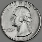 1950-S Washington Quarter — photo from another recent sale