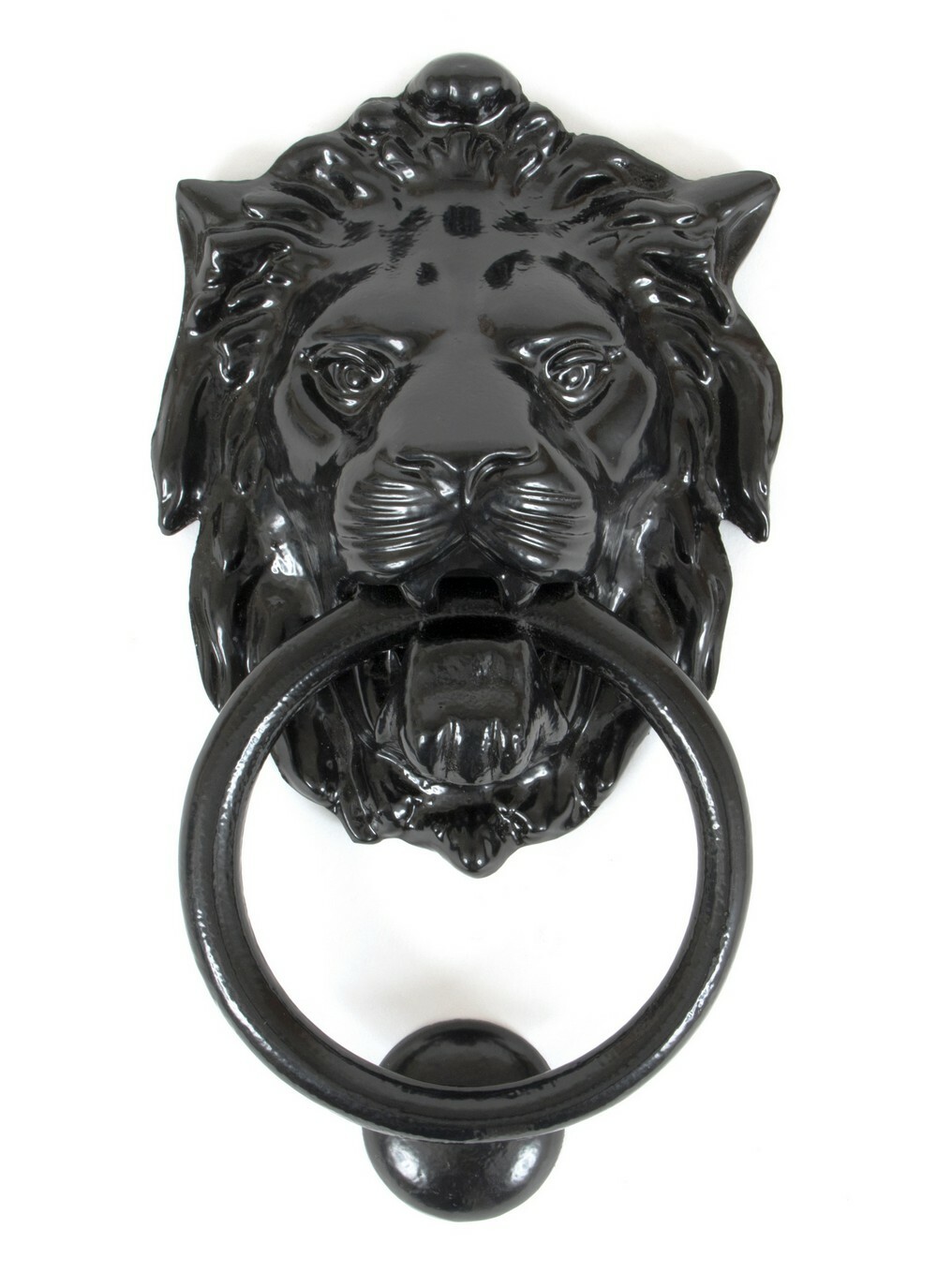 From The Anvil 33018 Black Lion Head Knocker