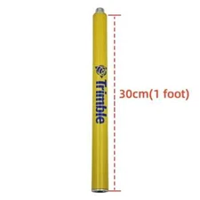 30cm 1 Foot Surveying Extension Pole Prism Antenna Extend Section For Trimble