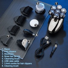 Best Bald Head Shaver Electric Shavers Razor Smooth Skull Cord Cordless Wet Dry 11