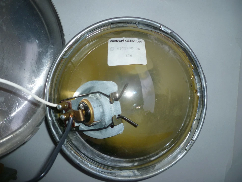 Lampada faro nebbia rosso K8401 Bosch Bmw Opel Mercedes Dkw Nsu Porsche Ford - Imagem 3 de 4