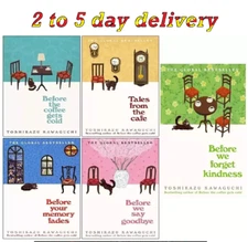 Before the Coffee Gets Cold  5 Collection Set Paperback fast ship USA ITEM