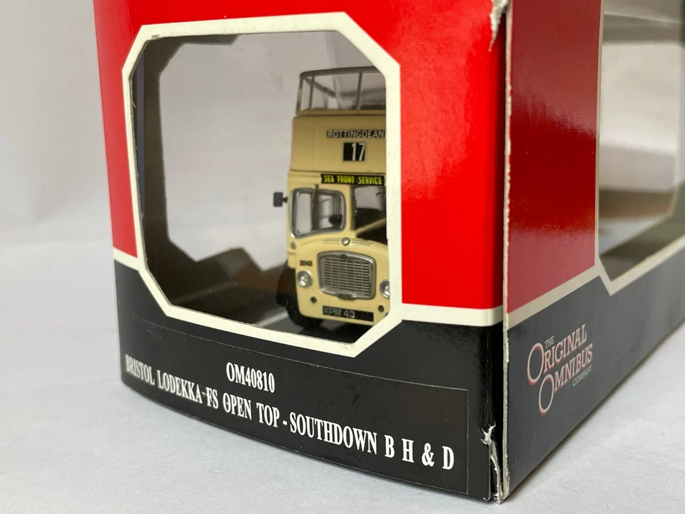 CORGI OM40810  BUS BRISTOL LODEKA FS OPEN TOP SOUTHDOWN B H & D  1:76 - Photo 4/4
