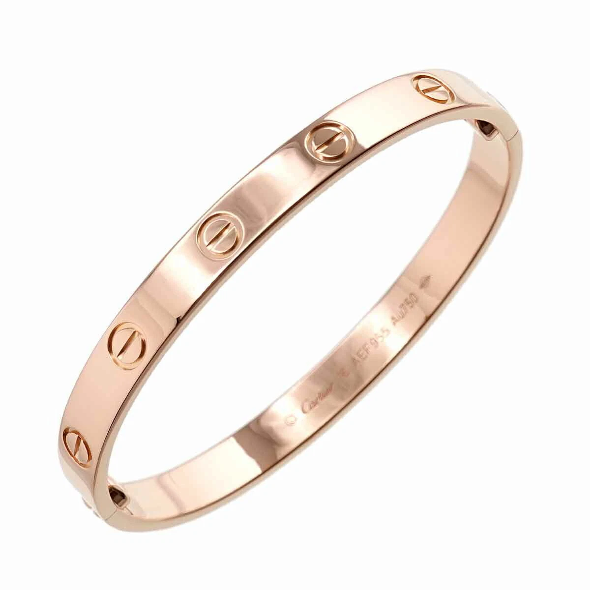 Cartier Love Bracelet Bangle 18K Pink Gold 750 Size16 90203740