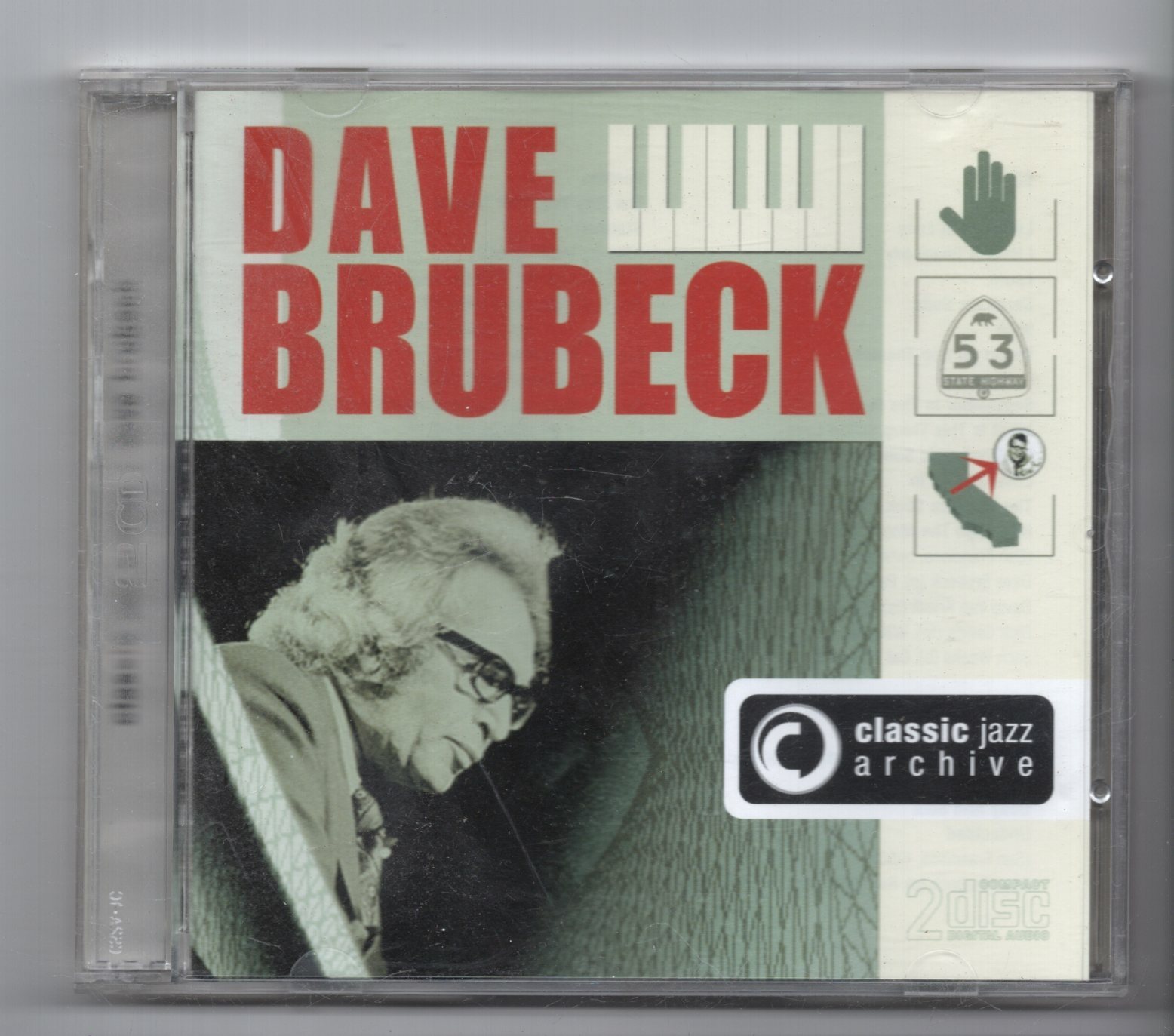 (JV482) Classic Jazz Archive, Dave Brubeck - 2005 double CD