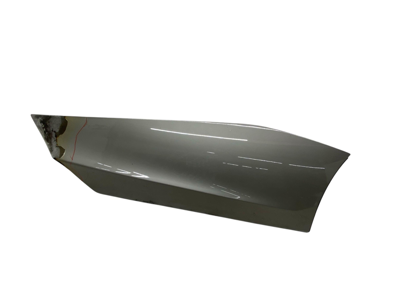 2015-2021 MCLAREN 570S RIGHT DOOR OUTER PANEL SKIN BLADE SILVER *FIRE DAMAGE*