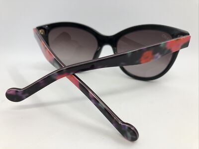 NEW Liu Jo LJ629S 001 Black With Flowers 54.18.135 Women display picture 1