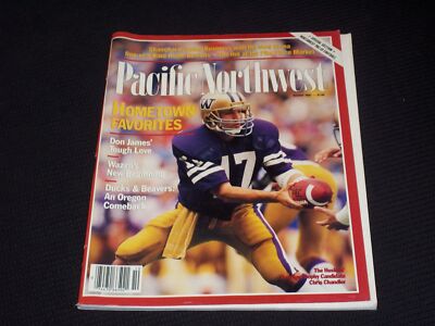 1987 OCTOBER PACIFIC NORTHWEST MAGAZINE - CHRIS CHANDLER HEISMAN? - L ...