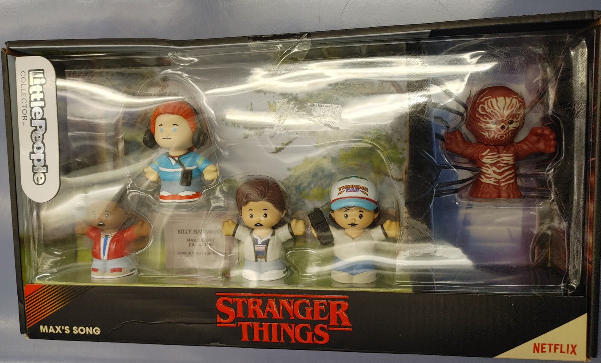 Stranger Things Little People Max's Song Collector Set Fisher