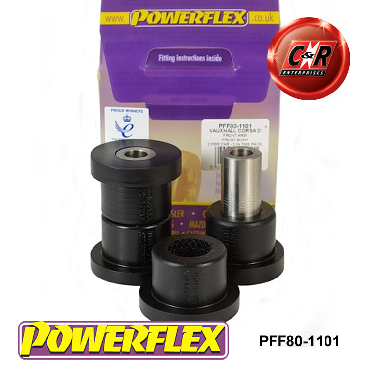 Powerflex Anteriore Braccio Boccole Adatto a Vauxhall Corsa D VXR PFF80-1101