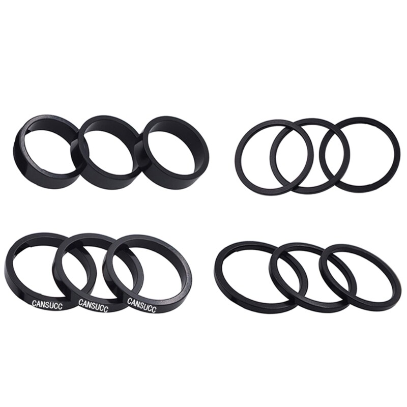 Bike Headset Spacer 1-1/8Inch Stem Headset Spacers for MTB BMX Road Bike