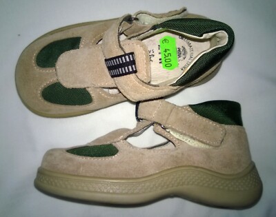 Neu Lurchi by Salamander Stiefelchen Gr.21 Stiefel Leder Jungen Halbschuhe beige
