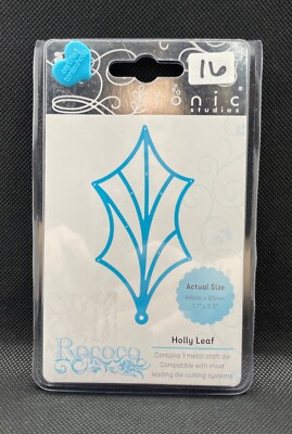 NEW Tonic Studios Rococo Petite  Holly Leaf  Die, 1 Piece (1392e)