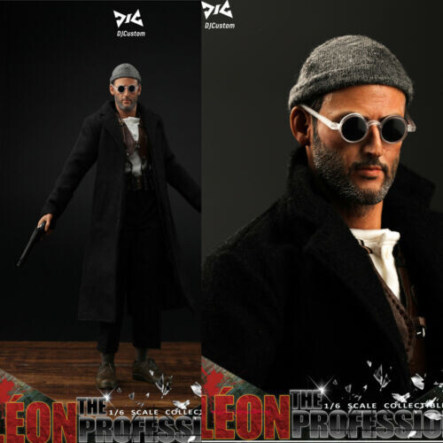 DJ CUSTOM 1/6 レオン Leon アップグレード版 DJ-16001 DJ-CUSTOM Leon:The Professional 2 Heads 1/6 Figure DJ-16001