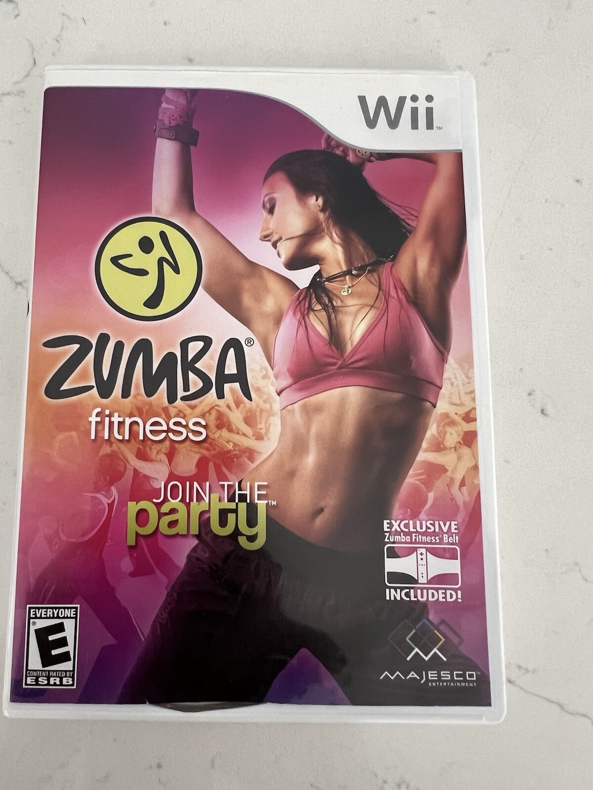 Zumba Fitness Join The Party (Nintendo Wii, 2010) Game only No Belt