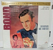 Diamonds Are Forever Bond Deluxe Letterbox MGM 1971 1990 Laserdisc 111321TILD