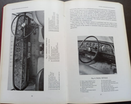 Rolls Royce Silver Shadow & Bentley T Original Owners Handbook 1967 1st TSD 2394 - Picture 2 of 2