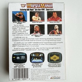 Calamita frigorifero scatola gioco Nintendo NES retr&ograve; vintage 3D WWF Wrestlemania