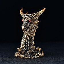 EE. UU. Dragón Diablo Realidad Soporte Base Bola de Cristal Natural Regalo a Mano