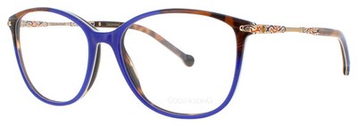 COCO SONG MONA-ROCK-CV258.02-09 Eyeglasses Eye Glasses C02 BLUE Authentic New 53